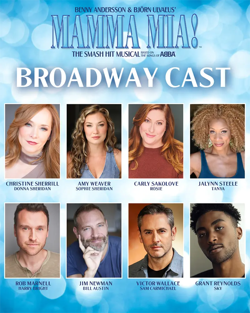 MAMMA MIA! Broadway Cast Announced!